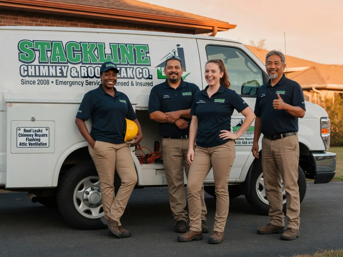 Chimney flashing repair company in Pittsburg, IL